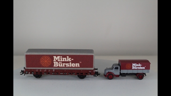 Märklin 48112-1 Museumswagen 2012 "Mink-Bürsten"