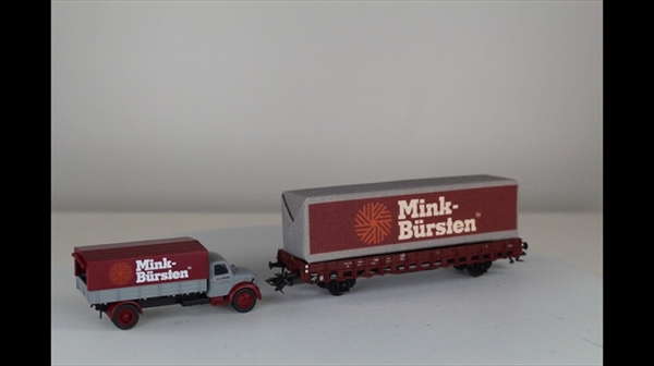 Märklin 48112-1 Museumswagen 2012 "Mink-Bürsten"