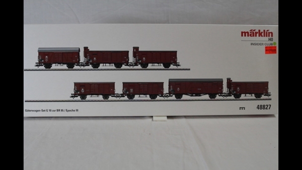 Märklin 48827 Güterwagen-Set G 10 zur BR 95, MHI 2