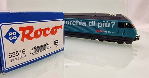 Roco 63516 Re460 074-8 Wer hat die meisten Anhänger AC digital