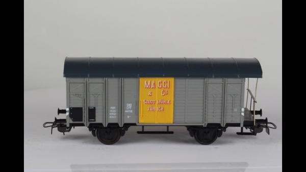 Piko 6455174 geschl.-Güterwagen MAGGI SBB DC