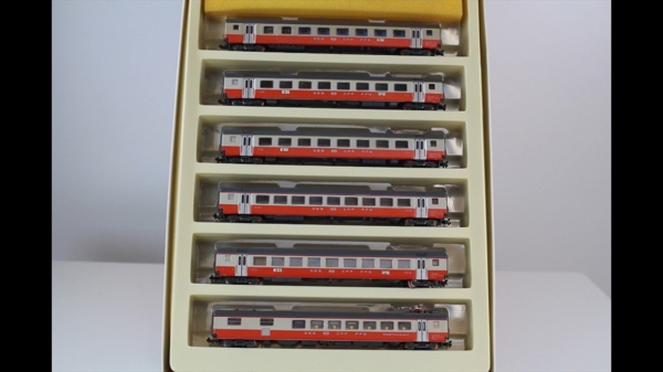 Minitrix 71032 Swiss Exspress Wagenset 6tlg.