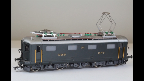 Metropolitan 736 Re 4/4 Serie 401 SBB DC-Analog