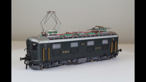 Metropolitan 736 Re 4/4 Serie 401 SBB DC-Analog