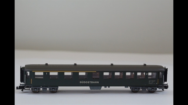 Fleischmann 8136 Personenwagen Südostbahn 2/1KL. N