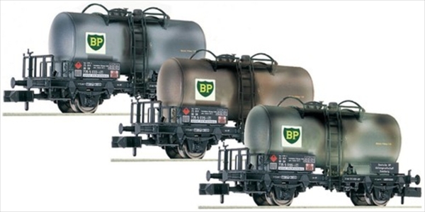 Fleischmann 841201-1  3tlg. Kesselwagen BP