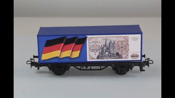 Märklin 84566 Beh.tragw. EUROPA 1993 "Deutschland"
