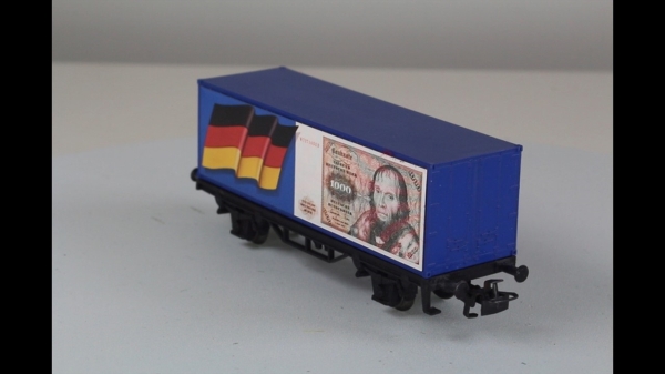 Märklin 84566 Beh.tragw. EUROPA 1993 "Deutschland"