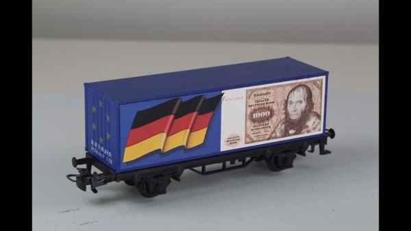 Märklin 84566 Beh.tragw. EUROPA 1993 "Deutschland"