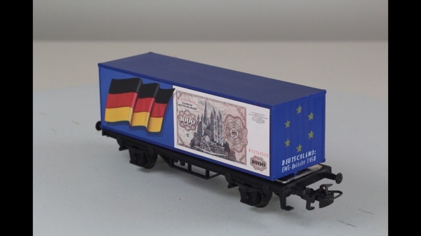 Märklin 84566 Beh.tragw. EUROPA 1993 "Deutschland"