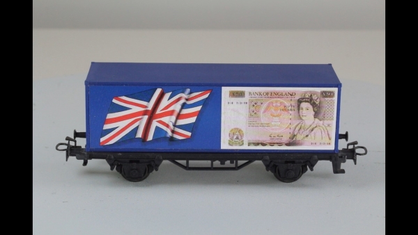 Märklin 84567 Beh.tragw. EUROPA 1993 "Frankreich"