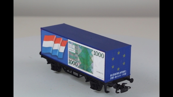Märklin 84568 Beh.tragw. EUROPA 1993 "Niederlande"