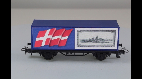Märklin 84573 Beh.tragw. EUROPA 1993 "Dänemark"