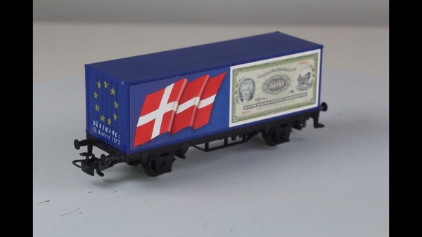 Märklin 84573 Beh.tragw. EUROPA 1993 "Dänemark"