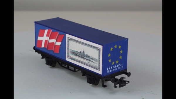 Märklin 84573 Beh.tragw. EUROPA 1993 "Dänemark"