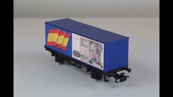 Märklin 84575 Behältertragw. EUROPA 1993 "Spanien"