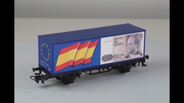 Märklin 84575 Behältertragw. EUROPA 1993 "Spanien"