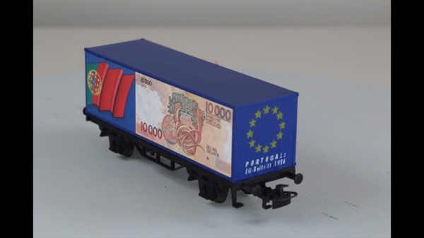 Märklin 84576 Beh.tragw. EUROPA 1993 "Portugal"