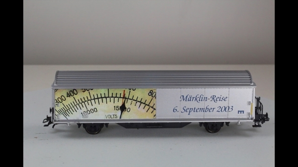Märklin 84735-03-2 ged.Güterw."Märklin-Reise 2003"