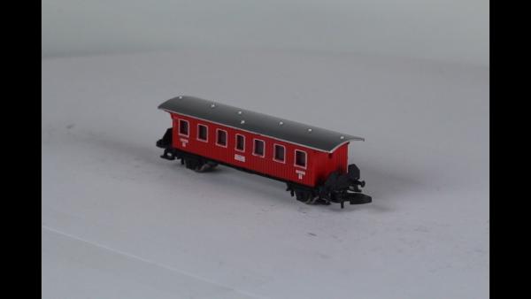 Märklin 8701-1 miniclub Personenwagen rot