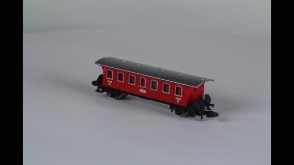 Märklin 8701-1 miniclub Personenwagen rot