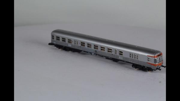 Märklin miniclub 8718 Steuerwagen silber DB