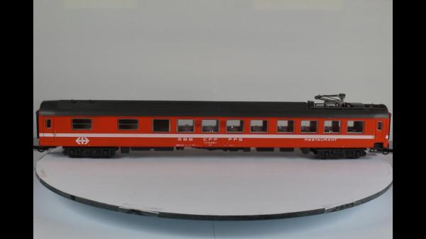 Liliput 88051 Speisewagen SBB DC 