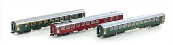 Kato K-23013-1  3 SBB Personenwagen RIC altes Logo ABm/Bm/WRtm IB