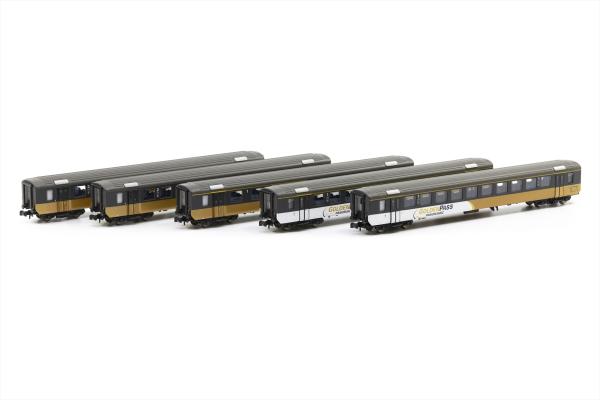 Piko 94399 Goldenpass BLS Wagen Set 5tlg.