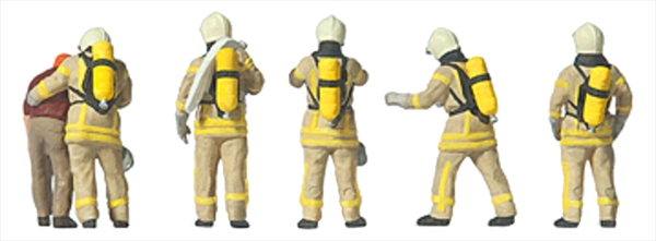 10774 Preiser Feuerwehrleute in moderner Ei