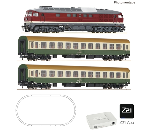 Roco 5110014 Z21 START newGen Digitalset: Diesellokomotive BR 132 (ROCO LINE) Z21 APP