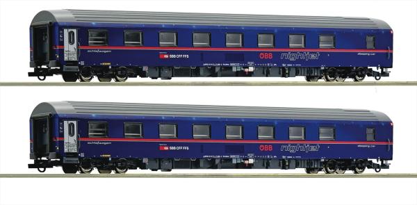 Roco 6200021 2er Set T2S ÖBB Nightjet      