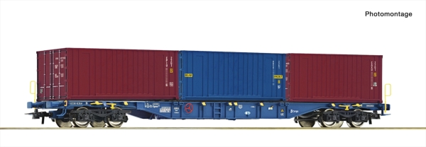 Roco 6600145 Containertragwagen