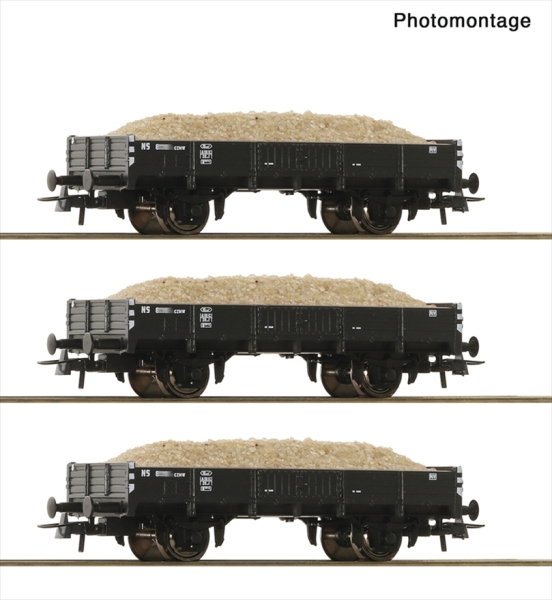 Roco 6600259 3-tlg. Set: Sandwagen