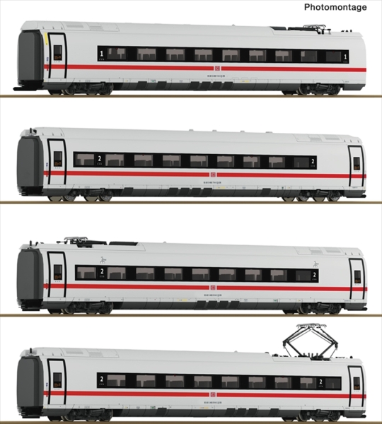 Roco 7710018 Ergaenzung ICE3neo 4-tlg. DCC