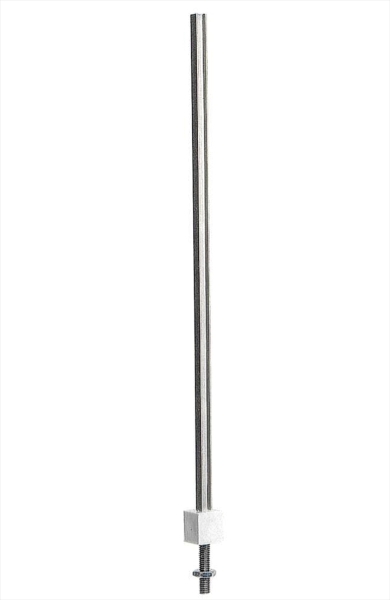 Sommerfeldt 318 H0 5 SBB H-Profilmast aus Neusilber 130 mm (5)