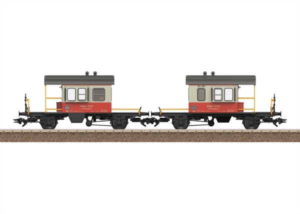 Trix 24650 Kuppelwagen-Set Sputnik Swiss Express