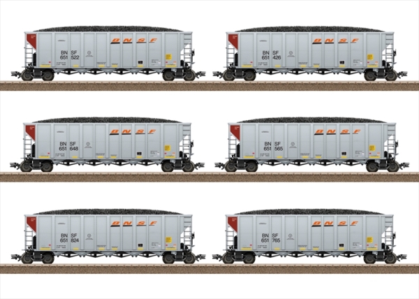 Trix 24911 Hopper Car Set BNSF