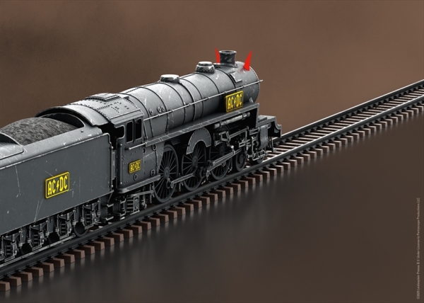 Trix 25492 Dampflok Black Ice 