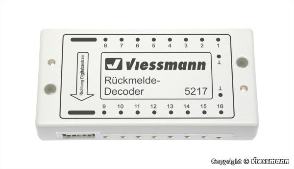 Viessmann 5217  Rueckmeldedecoder f.s88-Bus