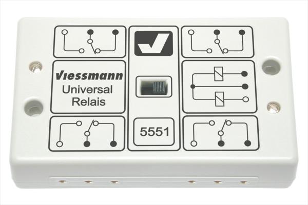 Viessmann 5551  Universal Relais 1x4UM