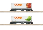 LGB 45887 RhB Containerwagen Set “coop®“