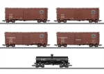 Märklinj 045667 US Güterwagen Set 5 Wagen 