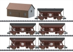 Minitrix 15536  Seitenentladewagen-Set DB